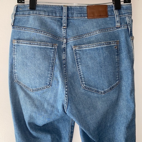 Madewell High-Rise Raw Hem Skinny Jeans - Picture 9 of 12
